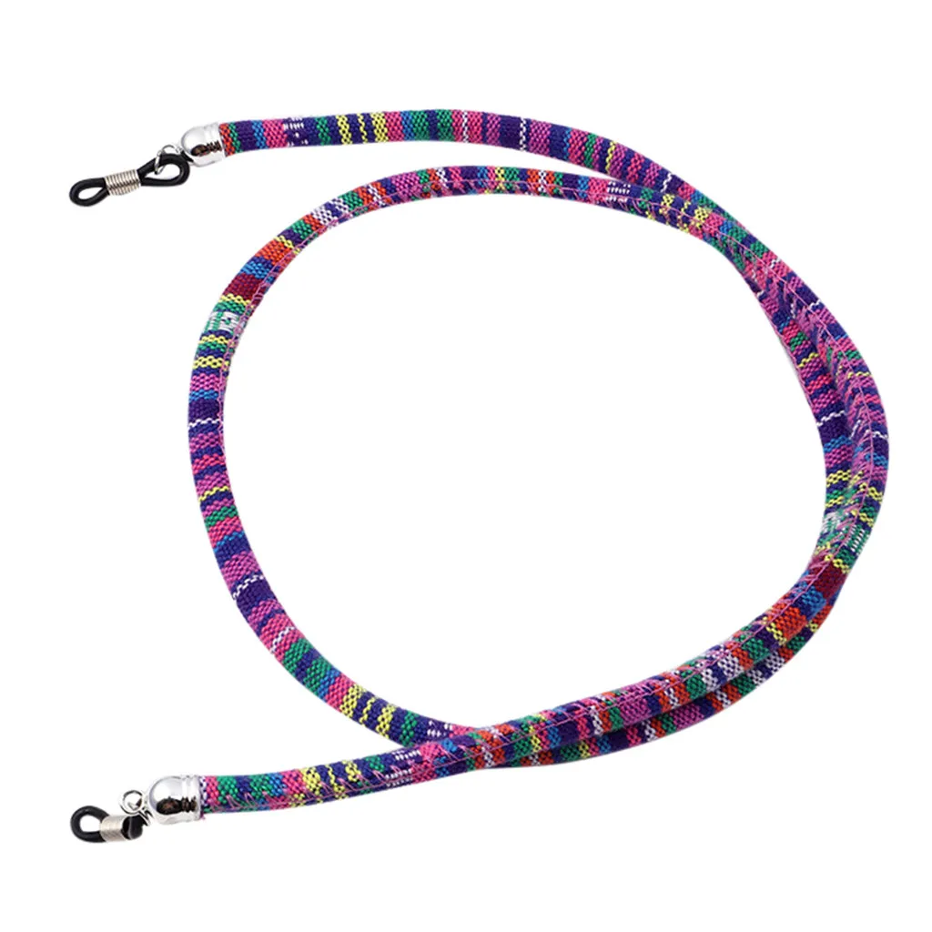 Модные очки цепи Силиконовые петли очков солнечные с цепочкой для чтения шнуры