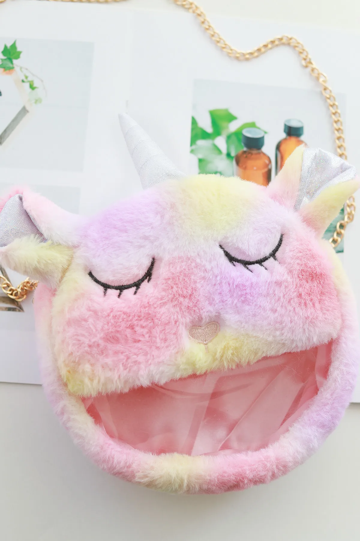 Модная плюшевая игрушка для девочки диагональная новая волна Корейская версия