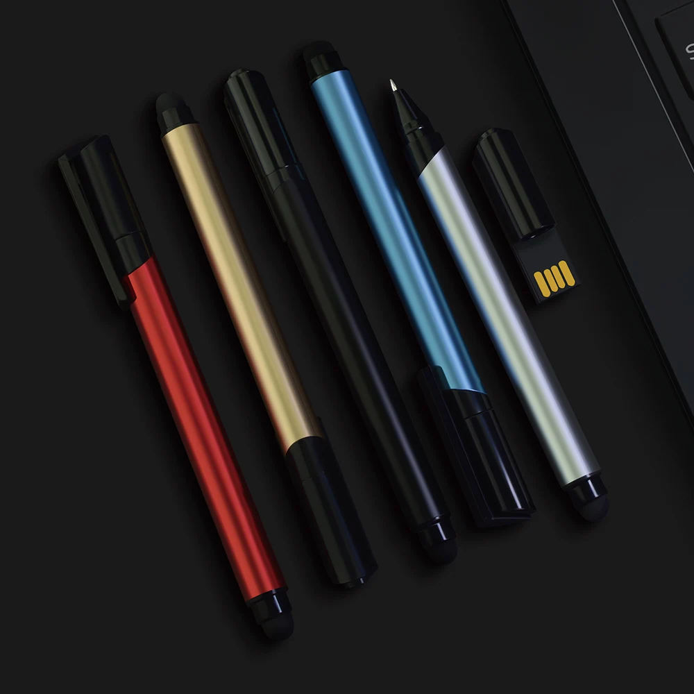 Новинка USB металлическая шариковая ручка-Стик Usb флеш-накопитель 2 0 4 ГБ 8 32 128