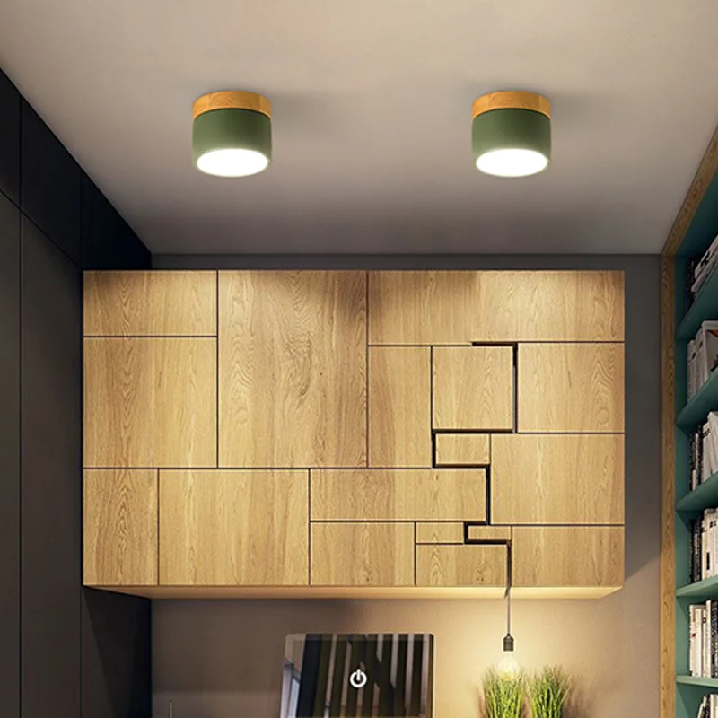 Nordic porch small ceiling lamp aisle lights corridor entrance hall light Simple downlight balcony gallery | Лампы и освещение