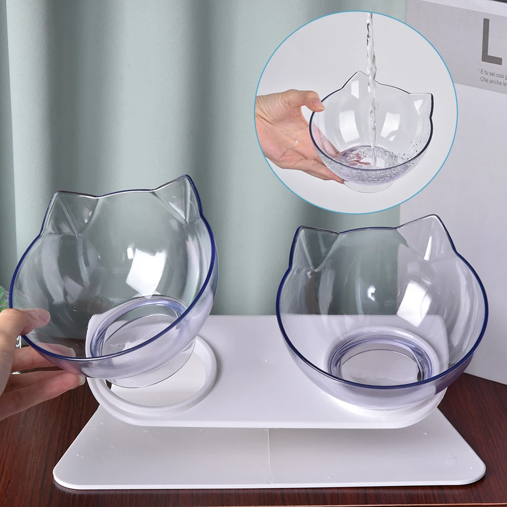 Кота популярная уникальная известная марка Pet Еда чаша с рельефными стенд