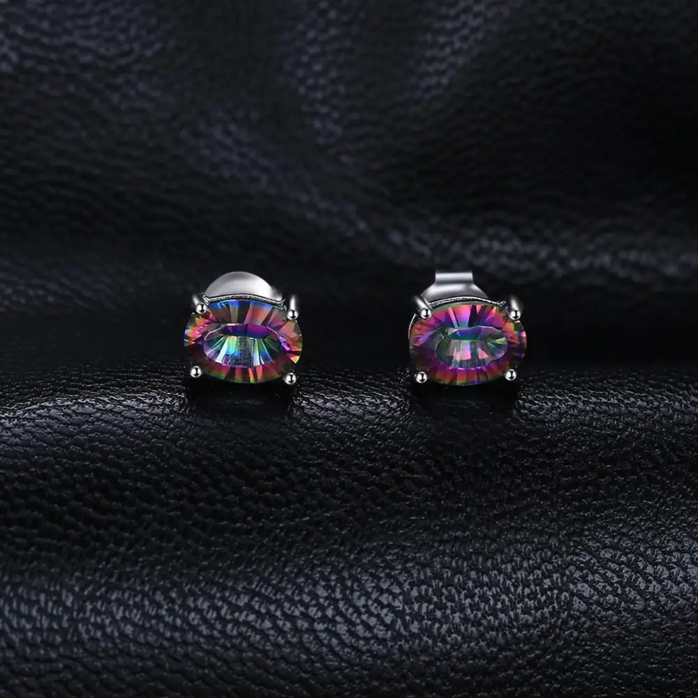 2016 новинка оптовая продажа 1.5ct Для женщин модные из натуральной своих Радуга