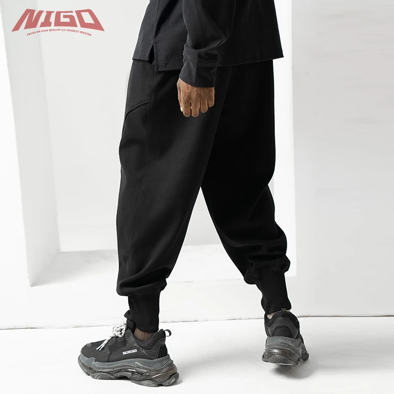 

NIGO 21ss Fitness Knitted Sweatpants Loose-fitting Casual Sports Trousers