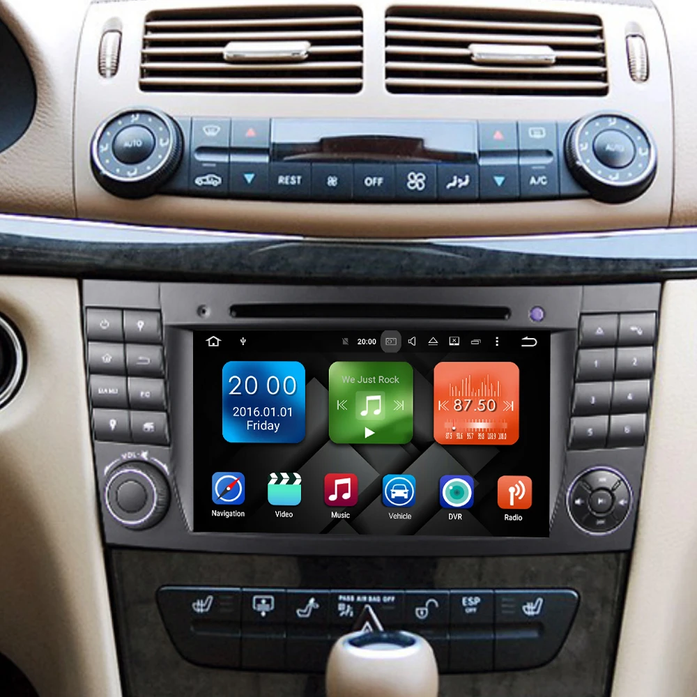 Eunavi Android 9 0 Автомобильный GPS для Mercedes W211 W219 W463 CLS350 CLS500 CLS55 E200 E220 E240 E270 E280 без dvd-плеера
