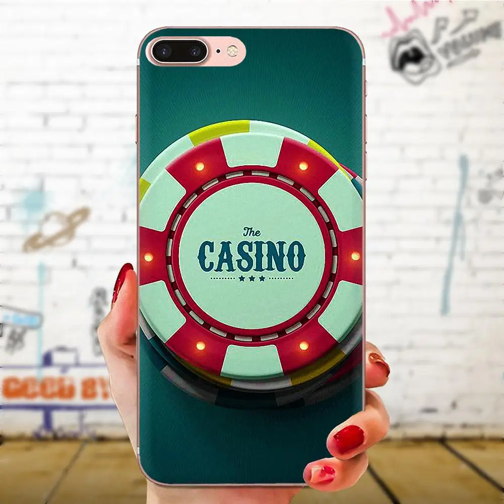 Для задней панели чехол Защитный азартные игры фишки для Huawei Honor 4C 5A 5C 5X6 6A 6X7 7A 7C 7X8
