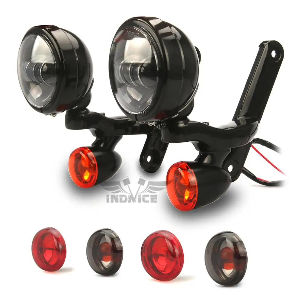 Для Харлей вспомогательный светильник ing кронштейны туман для harley CVO Street Glide FLHX