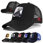 Новейшая модель; Аниме Наруто и Жемчуг дракона аниме Кепка-тракер в Какаси из аниме патч Snapback шляпа с изогнутым козырьком, бейсбольная Кепка Gorras Casquette дропшиппинг