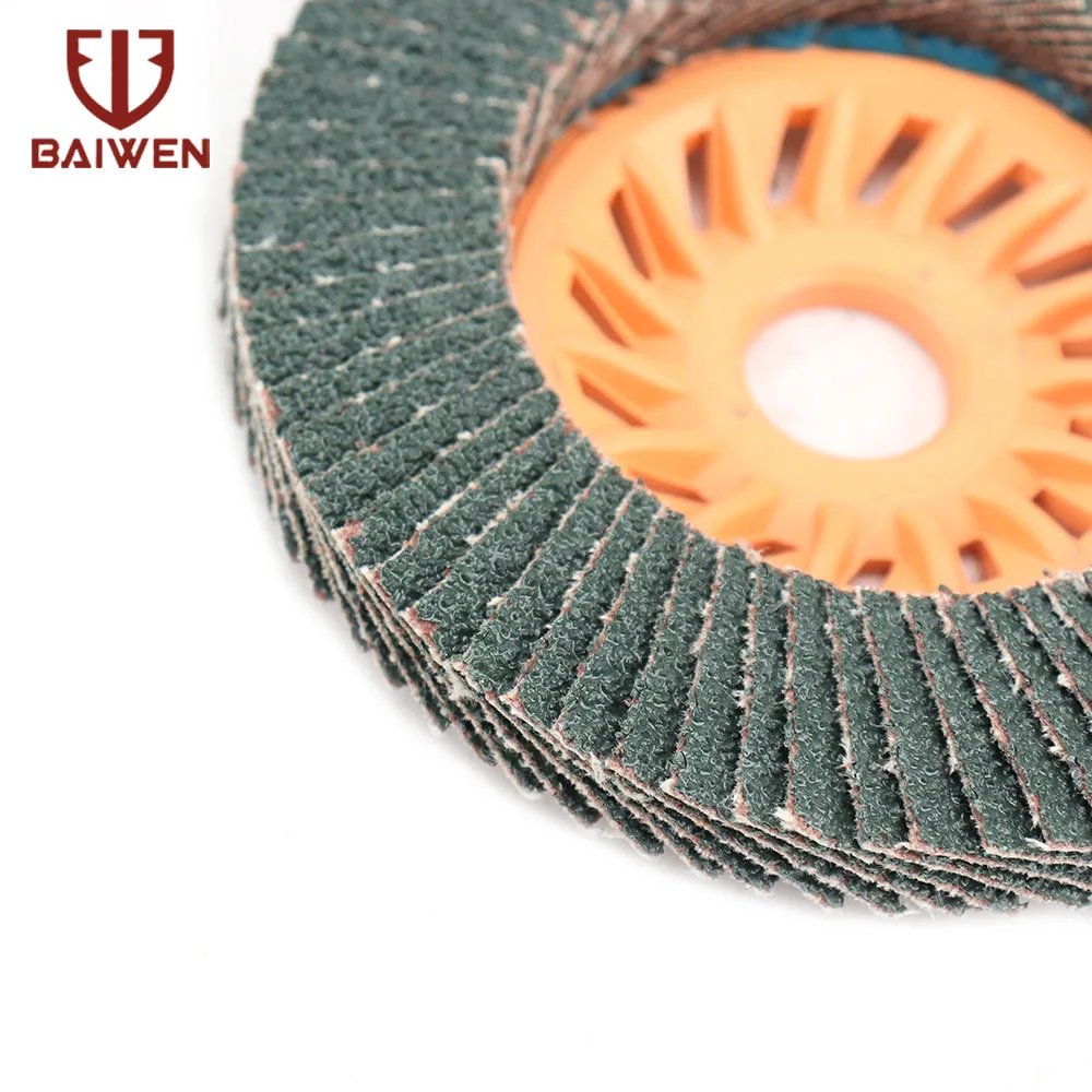 

2/5/10Pcs Grinding Wheels Flap Discs 100mm 60 Grit Angle Grinder Sanding Disc For Metal Wood Abrasive Tools Hole 16