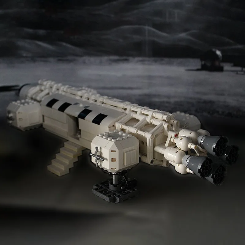 

1137 PCS Diy MOC Bricks Star Spaceport Space 1999 Eagle The Shuttle Launch Center Model Building Block Kids Birthday Gifts