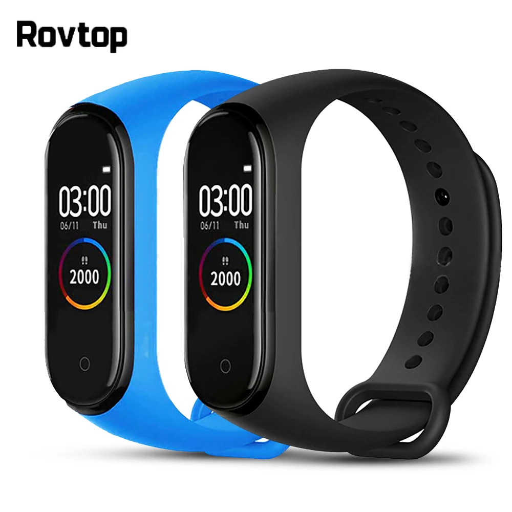 M4 Smart Wristband Smart Bracelet Band 4 Sport Smart Band Blood Pressure Heart Rate Monitor Fitness Tracker Smart Watch