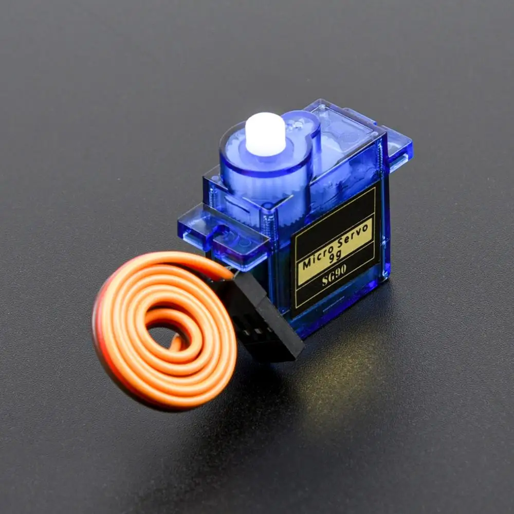 100 шт./лот SG90 Mini Gear Micro Servo 9g 1 6 кг для радиоуправляемых моделей 250 450 самолетов