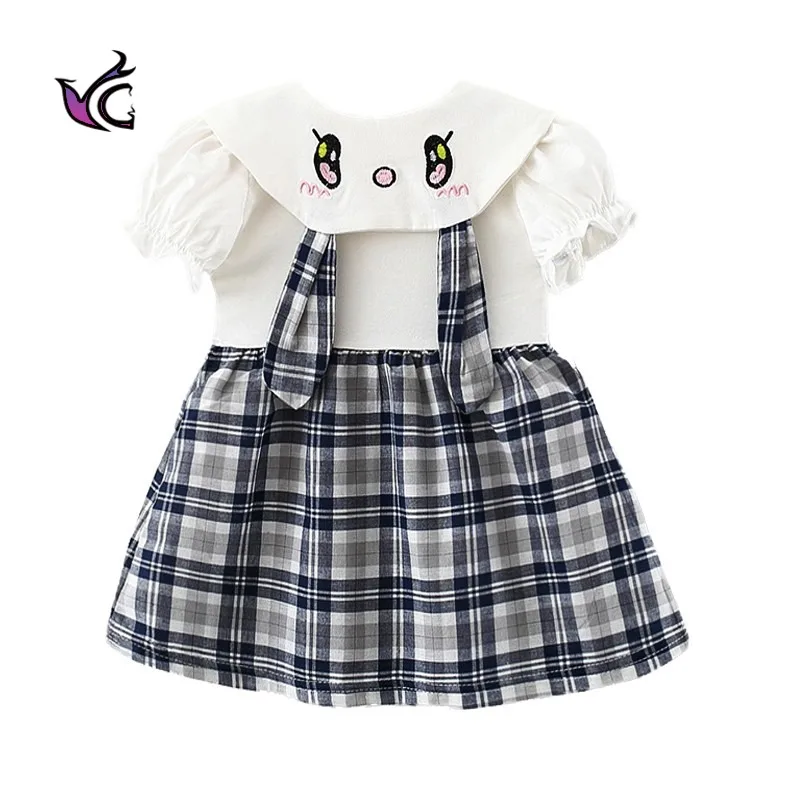 

Yg бренд; Одежда для малышей; Оптовая продажа; 2021 летнее Новое Детское платье для девочек с милым кроликом; Элемент; Платье принцессы для дево...