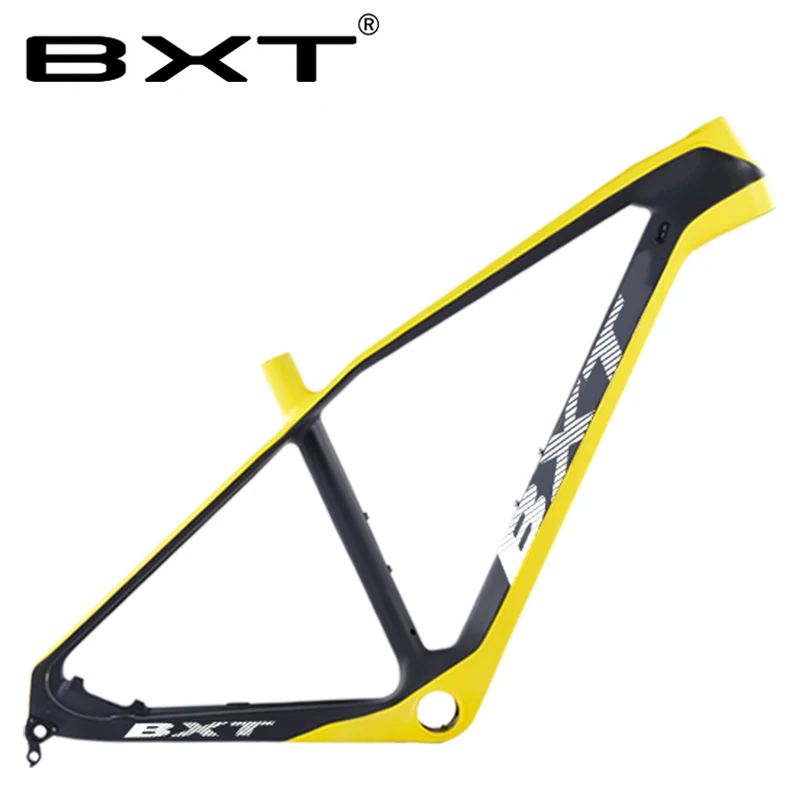 BXT 27.5er Полный углеродного волокна горный велосипед рамы BSA/PF30 каретка комплект 142*12 мм велосипедный вынос руля рамы для MTB