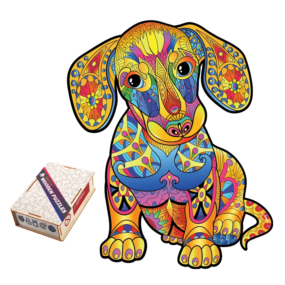 3D деревянные игрушки таинственный щит форма красочные головоломки настольная