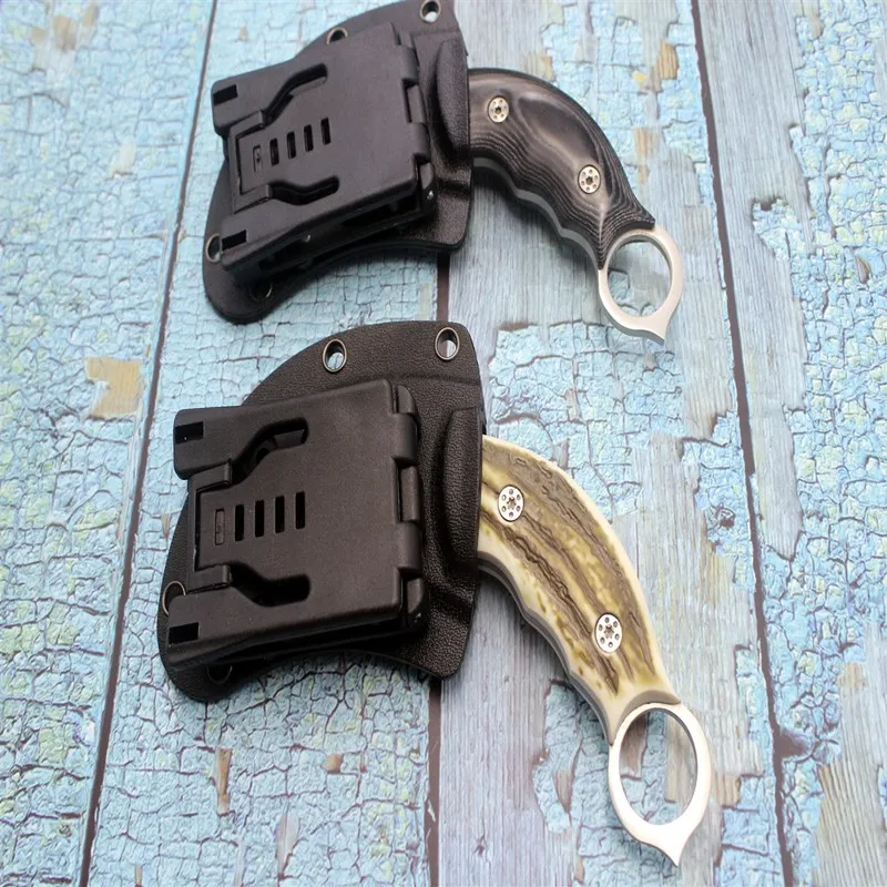 Профессиональный Военный нож Karambit с когтями боевой мачете тактические охотничьи
