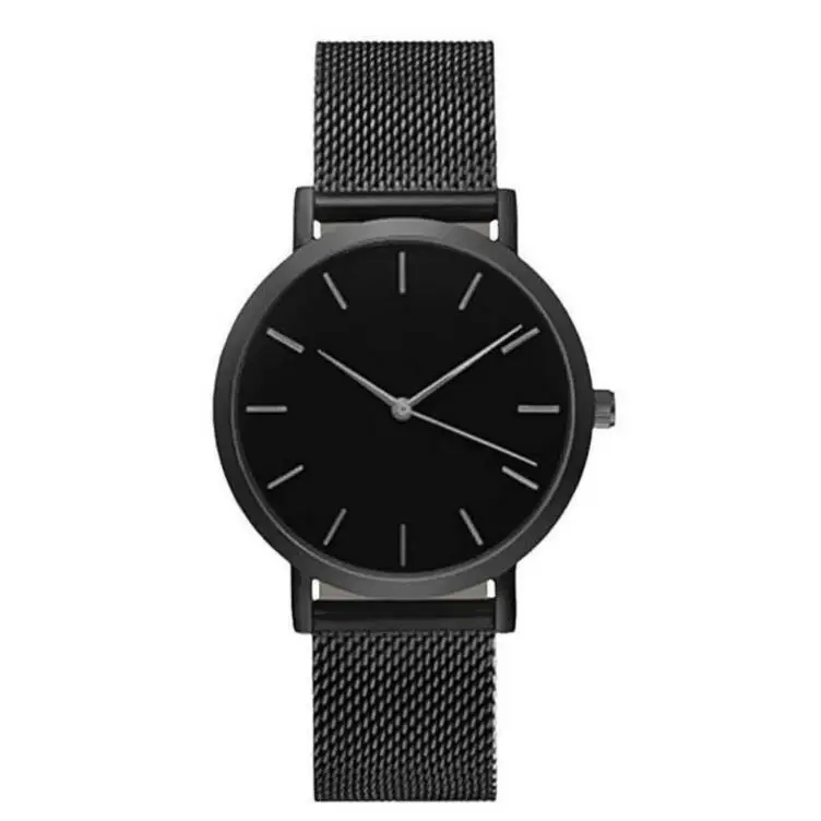 2019 роскошные женские часы с металлической сеткой Простые Классические наручные
