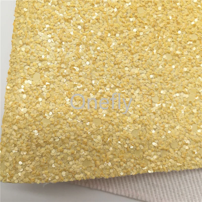 Onefly матовая желтая массивная блестящая кожа искусственная ткань простыни мини