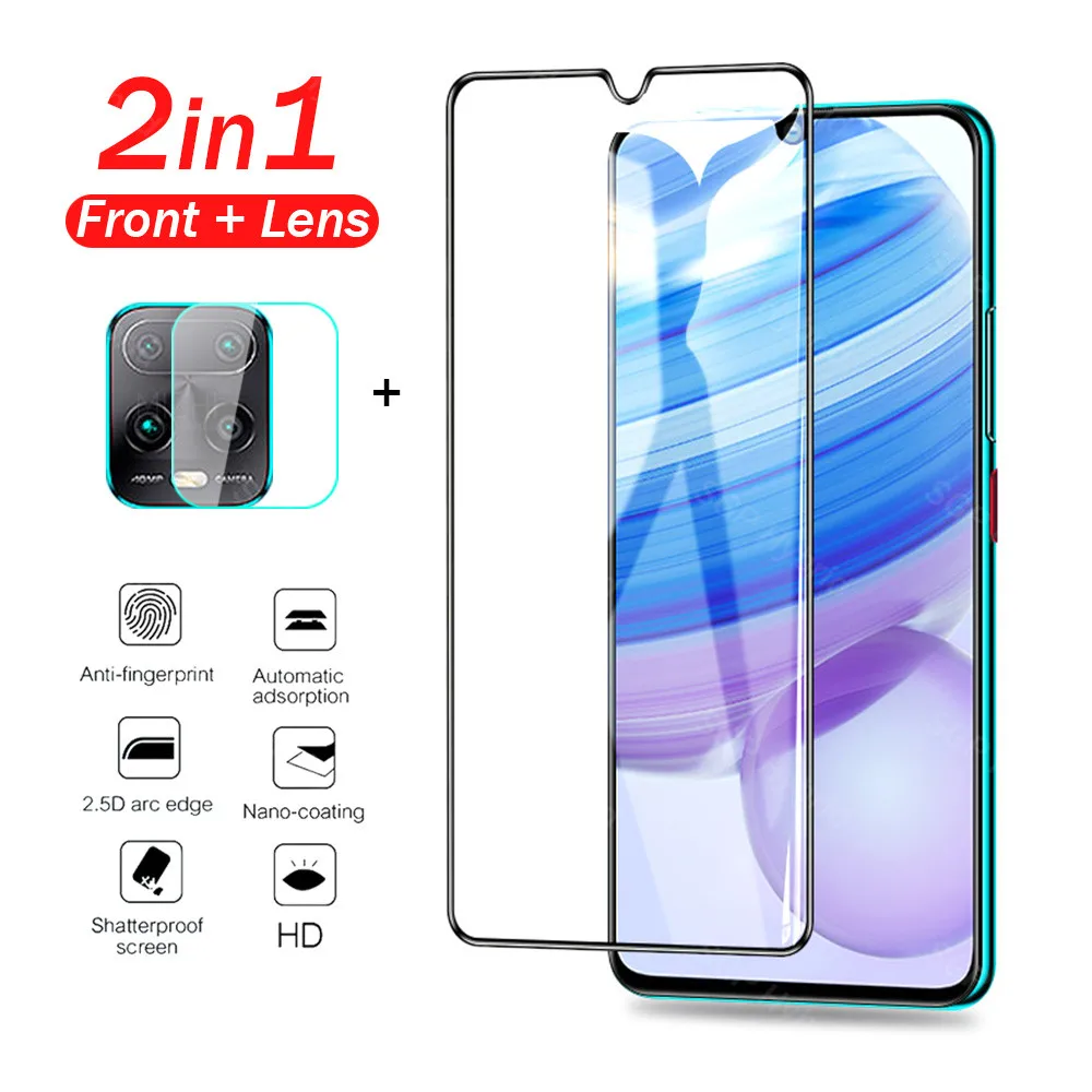 

protective glass redmi 10x for xiaomi redmi10x 10x pro screen protector 10xpro tempered glas redmi 10 x 10x with camera len 2in1