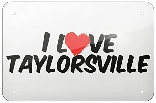 

Metal Sign I Love Taylorsville
