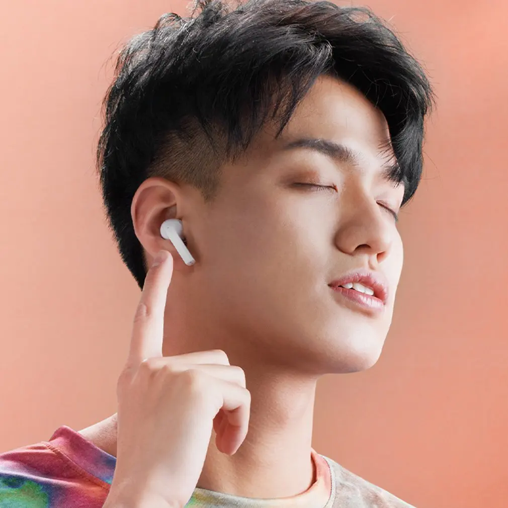 

Wireless Earphones Double Moving Coil Speakers Call Noise Reduction In-ear Sports Waterproof Bilateral Stereo Earphones