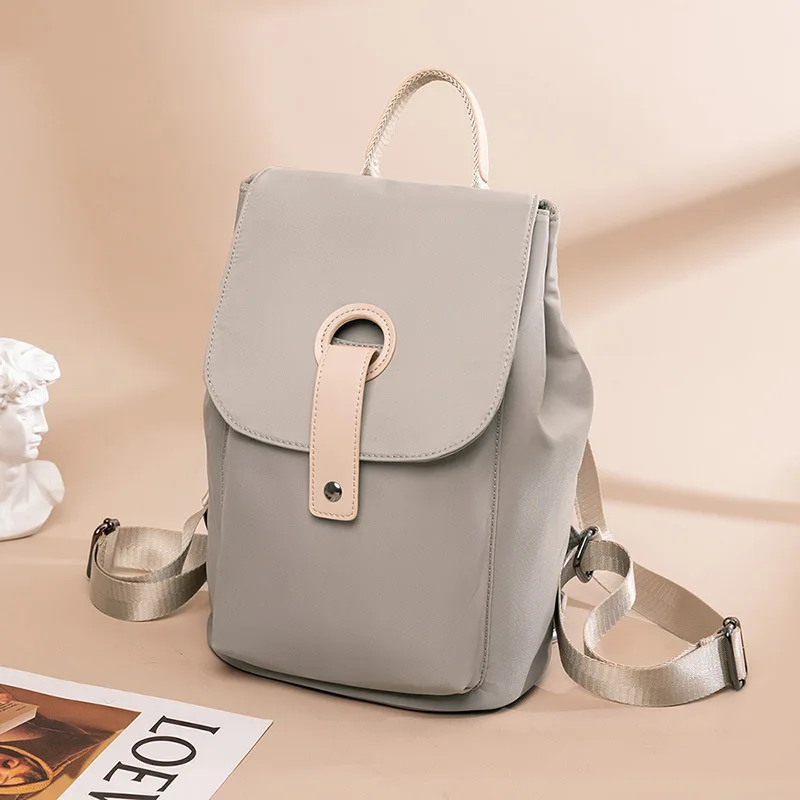 Противоугонный рюкзак женский модный большой вместительный нейлоновый