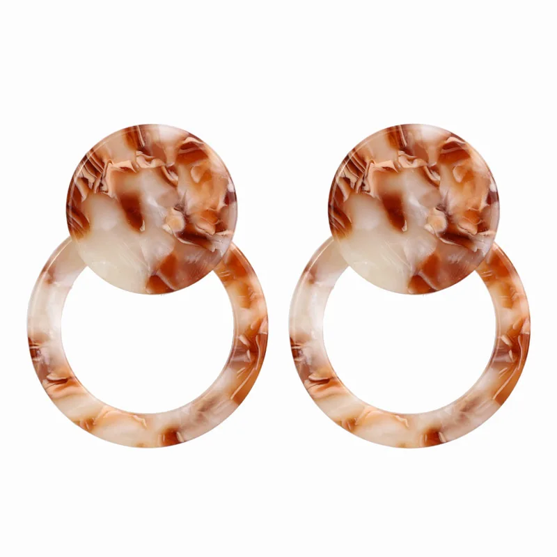 

2020 Ladies Fashion Trend Personality Creative New Earrings Temperament Retro Simple Geometric Earrings Everyday Wild
