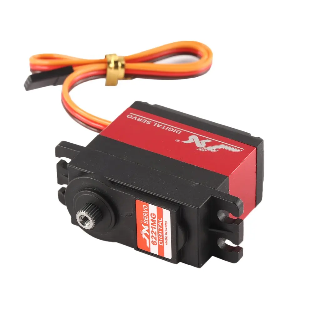JX PDI-6221MG металлический RC сервопривод 4 8 V-6V 0.16sec/60 цифровой 20 3 kg крутящий момент