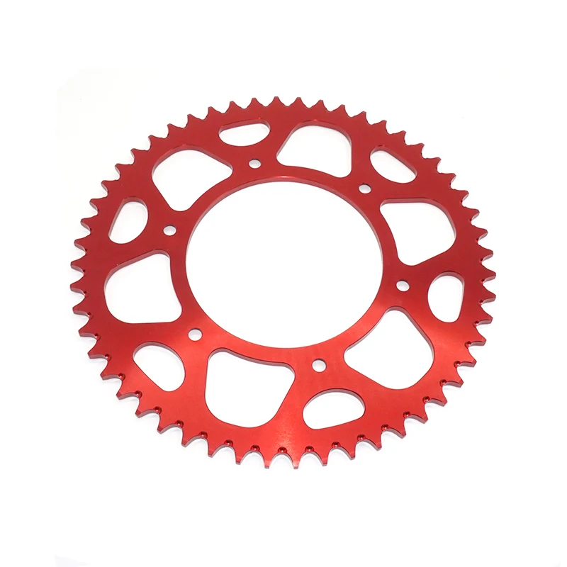 Мотоциклетный кривошипник маховик трансмиссия 7075 алюминиевый сплав 520H 52T для Honda