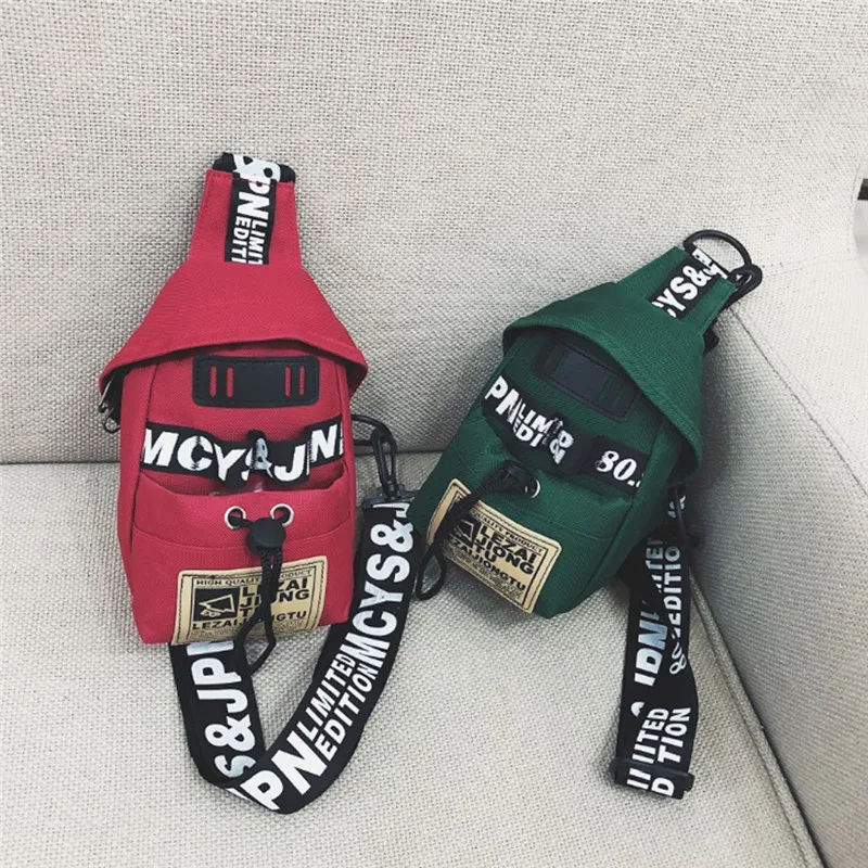 Нейлоновая нагрудная Сумка слинг через плечо для мужчин и женщин повседневные