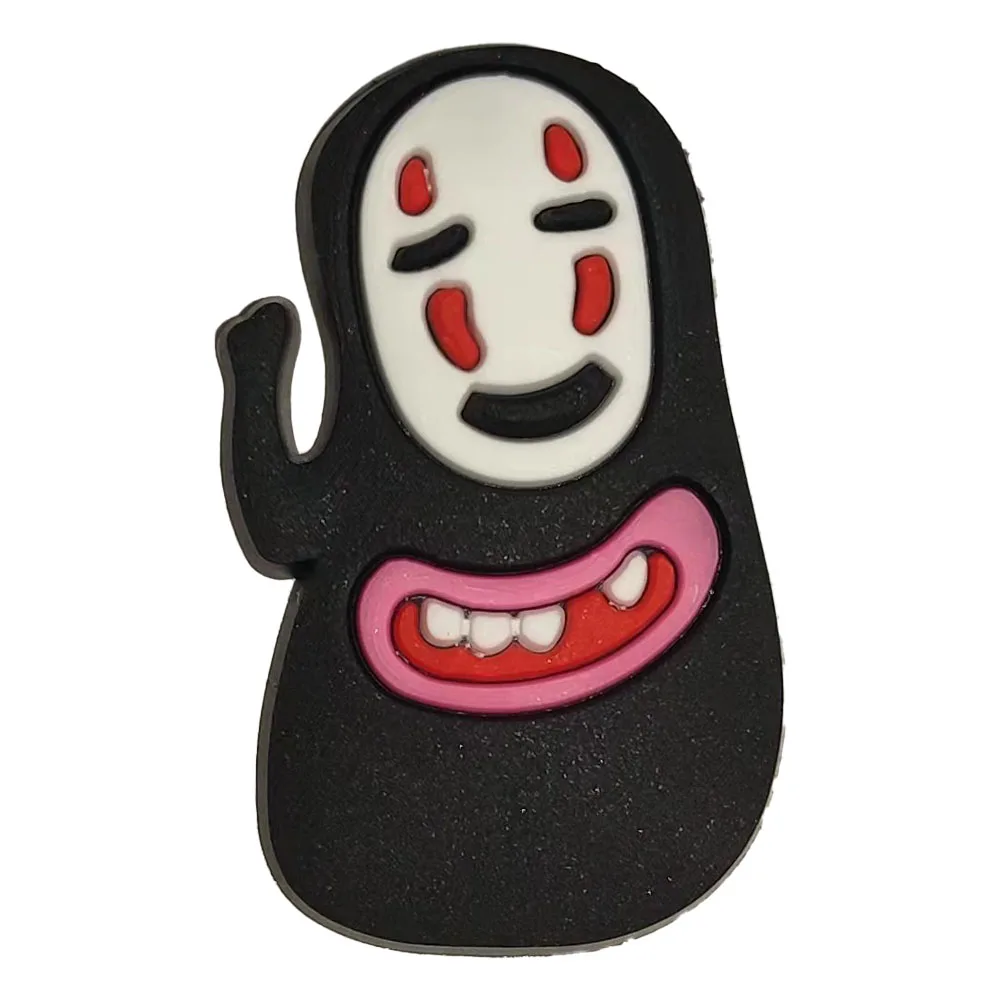 Талисманы для обуви Mix 50 шт. японские аниме без лица человек призрак глаза монстр