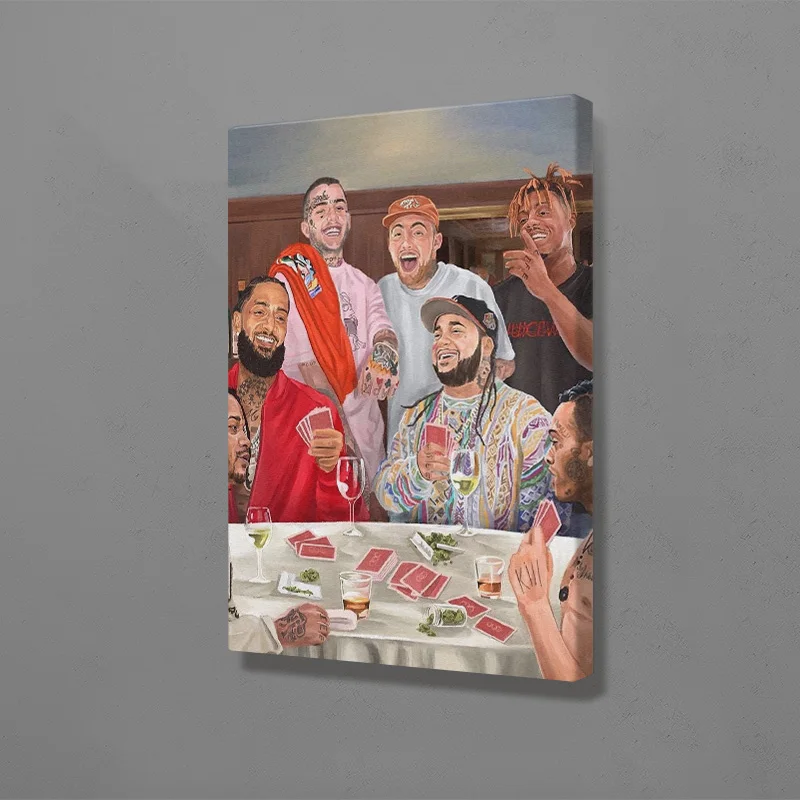 

Wall Art Rap Singer Canvas Paintings Mac Miller Pictures Hd Prints Lil Peep XXXTentacion Home Decoration Modern Poster Modular