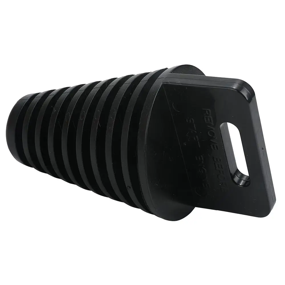 Большая выхлопная трубка глушитель моющаяся Водонепроницаемая пробка для