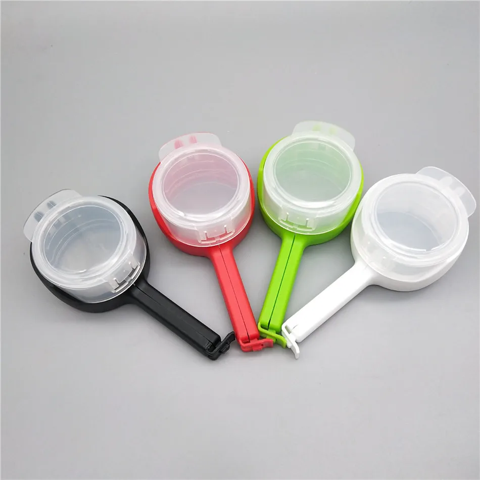 1pcs Seal Pour Food Storage Bag Clip Food Sealing Clip Effect Clamp With Large Discharge Nozzle For Storage Food Kitchen Tools