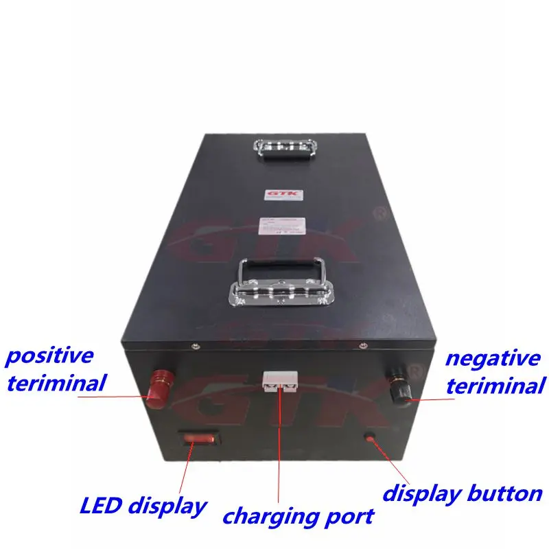 24V 220ah 230ah 250ah 260ah 280ah 300ah 320ah LiFepo4 lithium battery with BMS for Inverter Solar RV backup power+20A Charger |