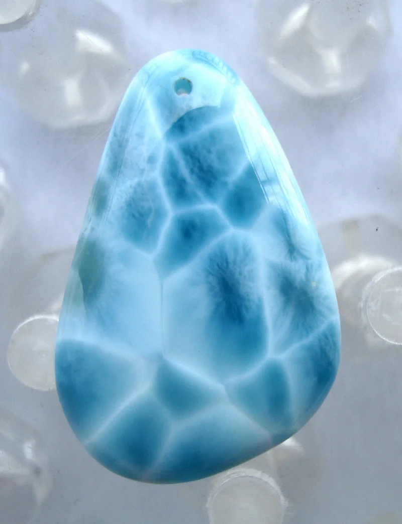 Бесплатная доставка подвеска из натурального ларимара женская бижутерия