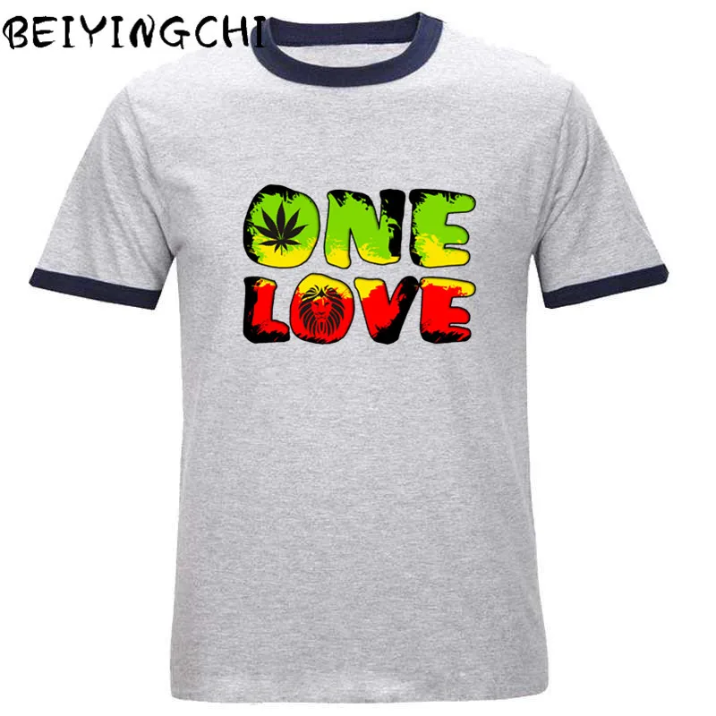 Забавный Боб Марли One Love Jamaica Rasta Reggae хип-хоп рэп музыка крутая Мужская детская
