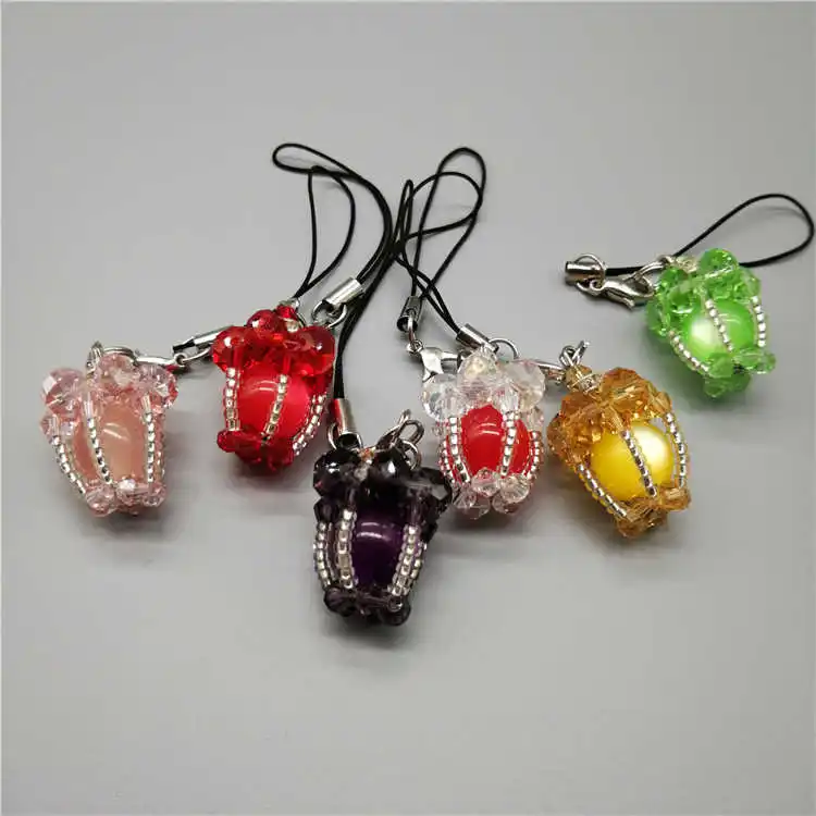 1 шт. Модный кулон из натурального камня брелок кварцевого брелоки с розовым