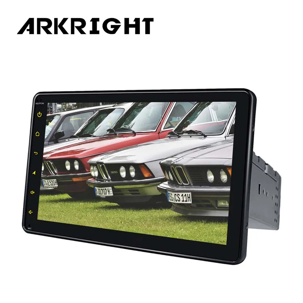 ARKRIGHT одиночный Din " Универсальный автомобильный радиоприемник 2 ГБ/32 Гб Wifi Bluetooth DSP Android 8,1 Восьмиядерный зеркальная связь SWC gps радио плеер