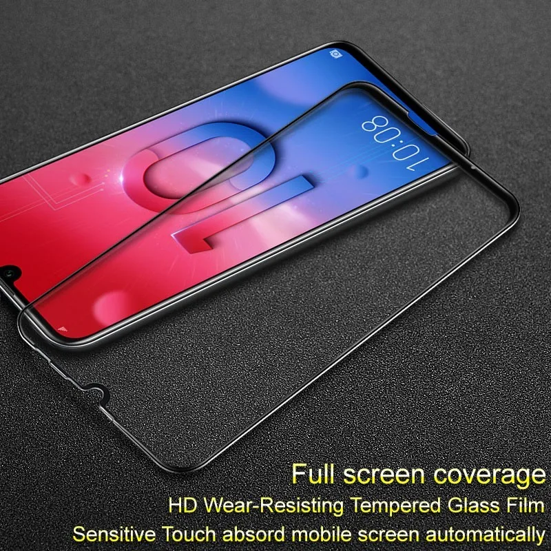 

IMAK Huawei P Smart 2019 Glass Screen Protector Pro+ Version Full Screen AB Glue Tempered Glass for Huawei Honor 10 Lite