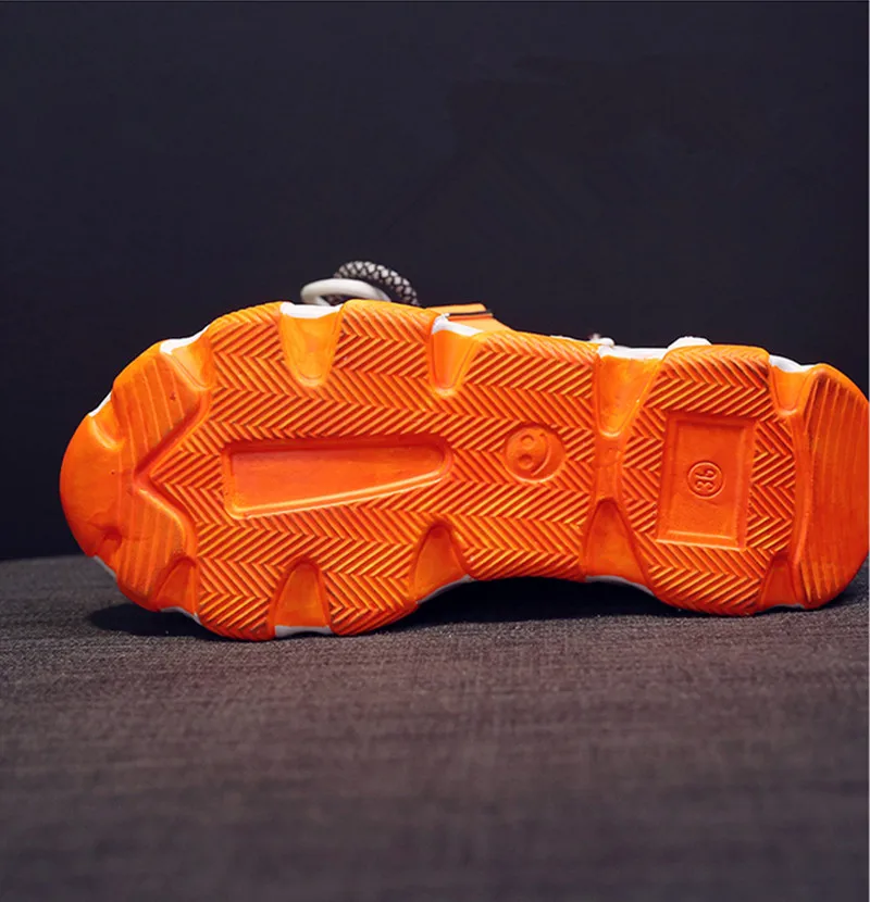 Модные блестящие женские кроссовки с блестками Босоножки на платформе и высоком