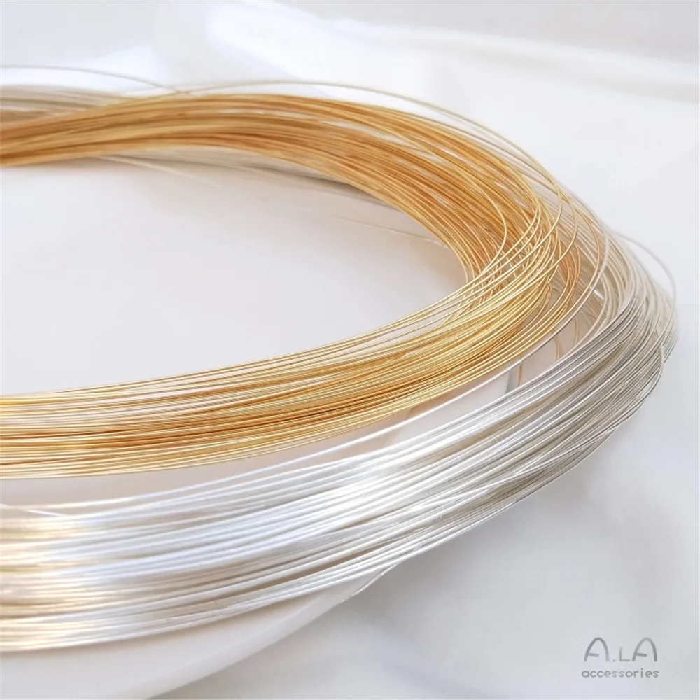 

Soft color coated wire 14k wire silver wire copper wire does not fade