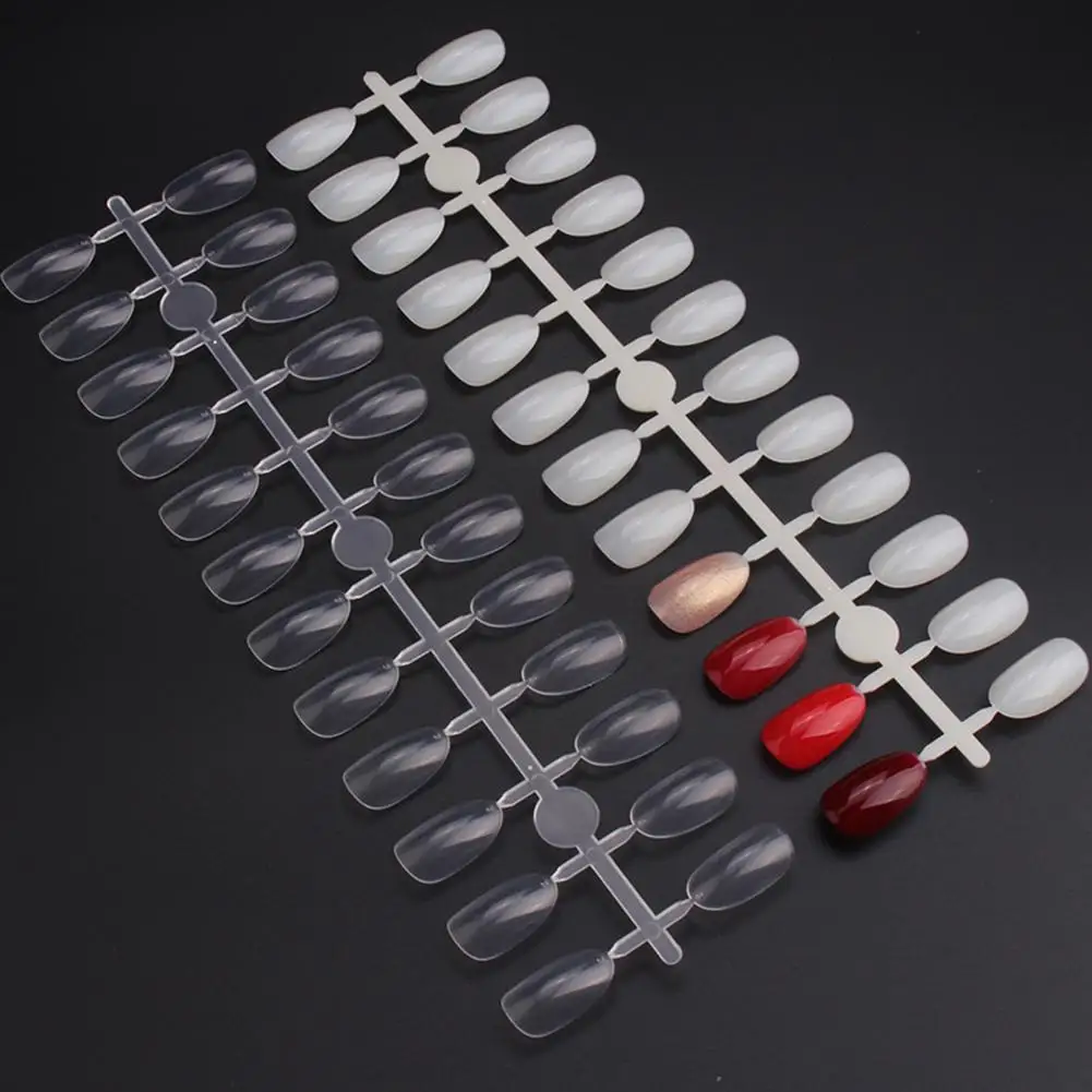 

240 Искусственный лак для дизайна ногтей, цветная карта, образец для практики новичков, Поддельные Типсы, дисплей, простой в использовании, ди...