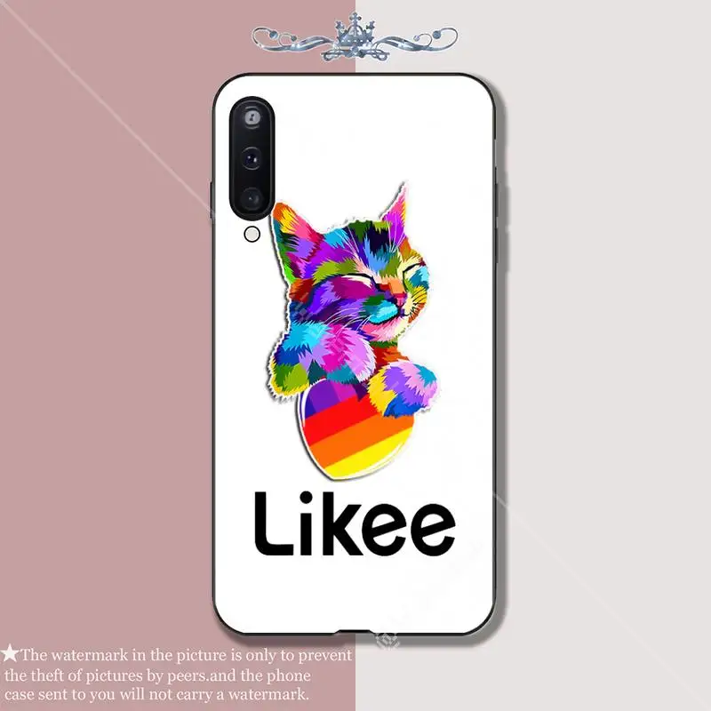 Мягкий силиконовый чехол с забавным котом и сердцем для Samsung Galaxy A 01 11 20 30 31 40 50 51 70 71