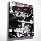 Картина Охотник х Охотник - Глаза красочная Картина на холсте, современный домашний декор комнаты