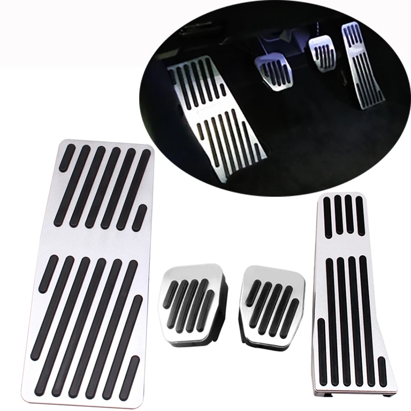 

Aluminum alloy Car Accelerator Gas Pedal Brake Pedal Clucth Pedal Cover For Mazda 3 Axela 2019 2020 CX-30 MX-30 2020 Accessories