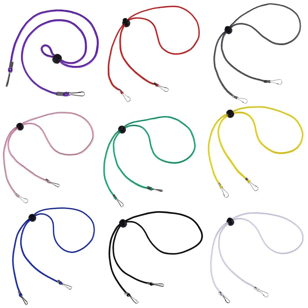 

Mask Lanyard Anti-Lost Lanyard Student Adult Ear Hook Mask Chain Non-Slip Adjustable Braided Lanyard Personal Care
