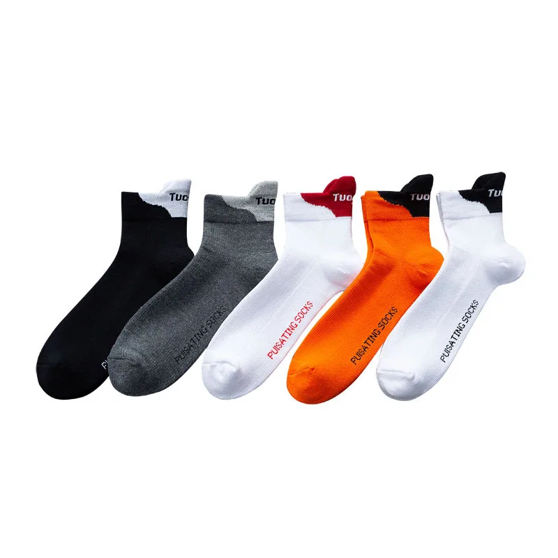 

Мужские Компрессионные спортивные носки из чесаного хлопка с махровой полиамидной подушкой