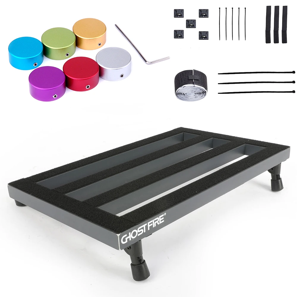 Призрак огонь Электрогитары педаль гитарная доска эффект Pedalboard с переключателем