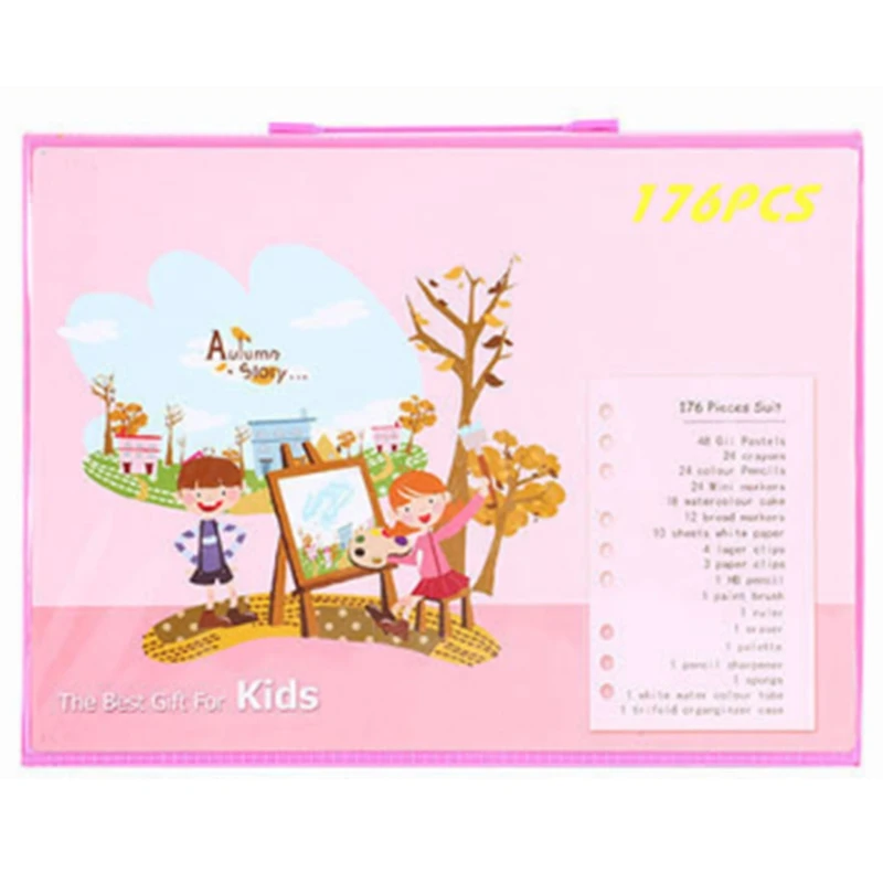 176 шт. набор креативных кистей для рисования граффити модные детские