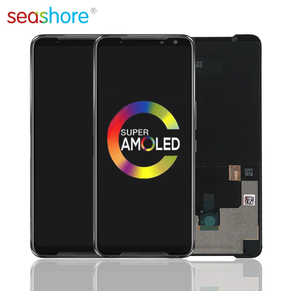 Оригинальный сенсорный ЖК экран для ASUS ROG Phone 2 ZS660KL дигитайзер Asus zs660kl замена